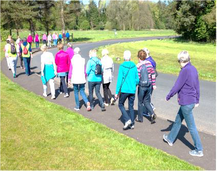 Walking group Walking group